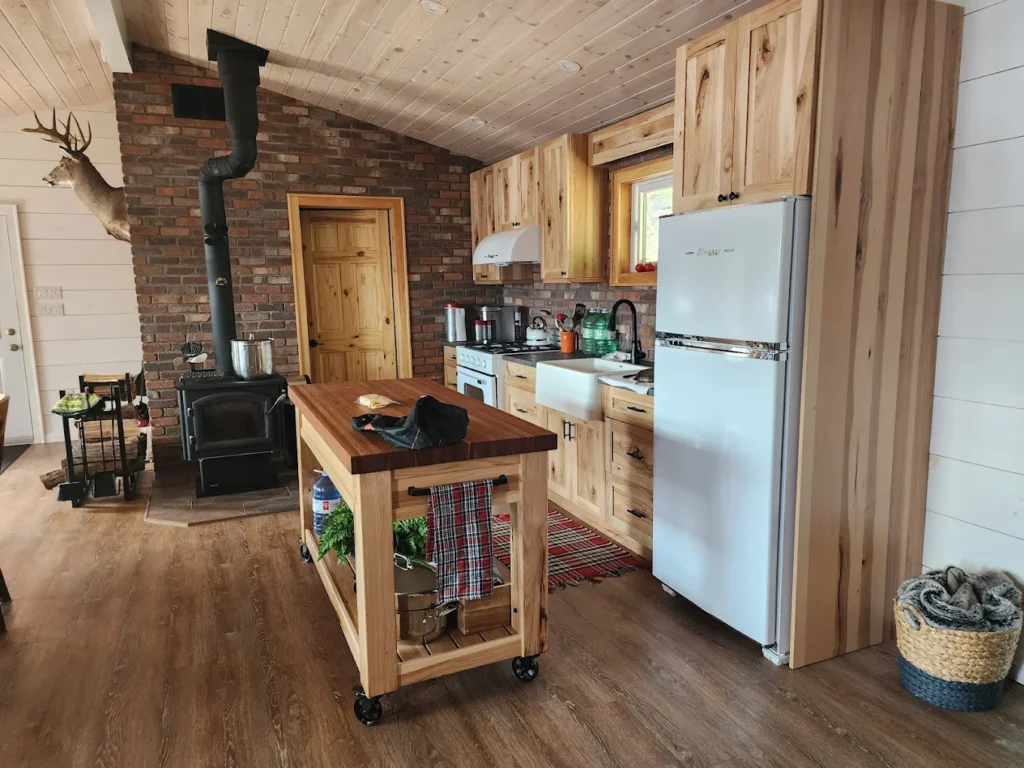 Turner on construction rustic kitchen